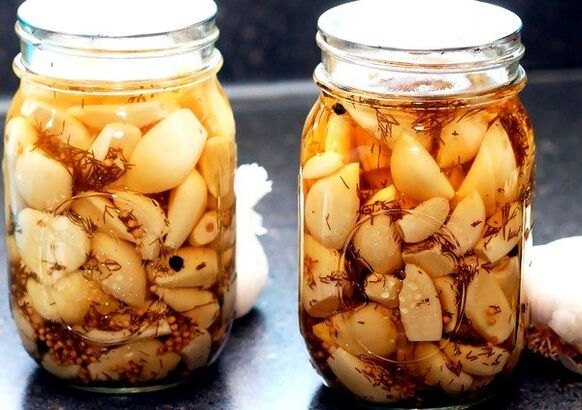 česnova tinktura za odstranjevanje parazitov